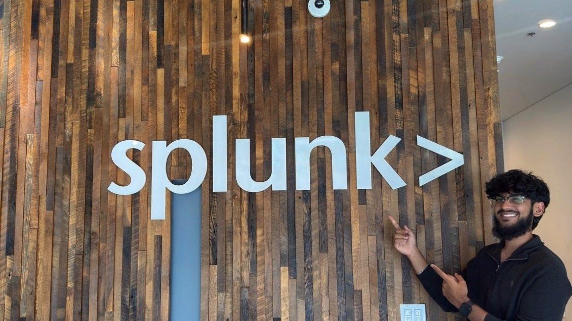 Saaif at the Splunk office in Boulder, Colorado